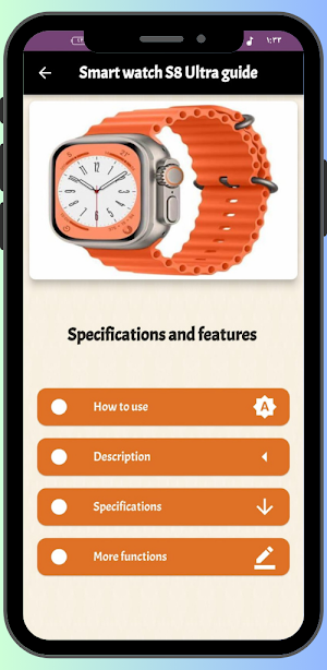 Smart Watch S8 Ultra Guide Screenshot 0