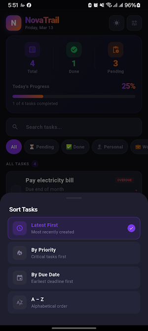 NovaTrail Screenshot 0