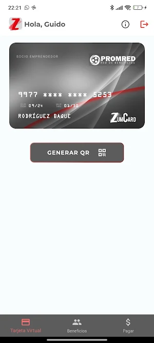 ZumCard Screenshot 2
