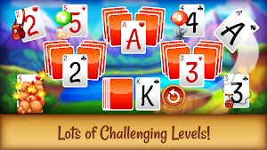 Solitaire Buddies - Tri-Peaks Card Game Screenshot 1