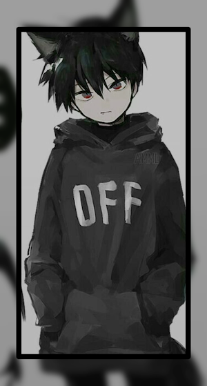 Anime Cat Boy Wallpaper HD Screenshot 0