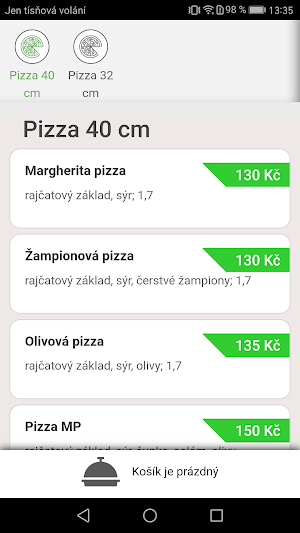 Pizza MP Kladno Screenshot 2