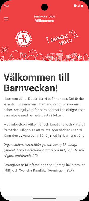 Barnveckan 2026 Screenshot 0