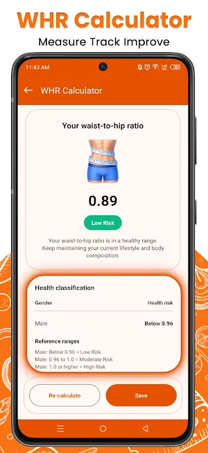 Weight Loss Calorie Calculator Screenshot 3