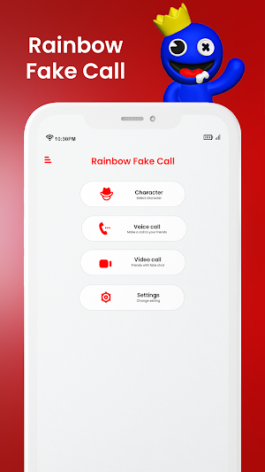 video call from rainbow friend Screenshot 0