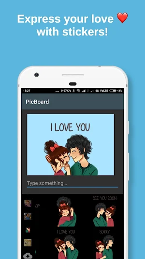 PicBoard | Image Search Keyboard | With Stickers! Screenshot 1