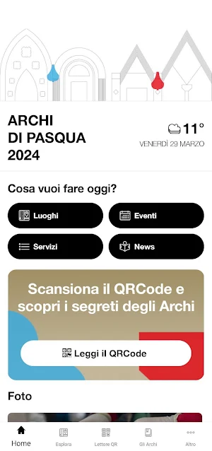 Archi di Pasqua 2024 Screenshot 1