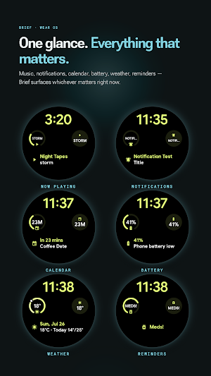 Brief — Watch Complication Screenshot 0