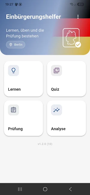 German Citizenship Test Screenshot 0