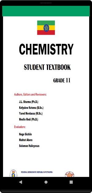 Chemistry Grade 11 Screenshot 0