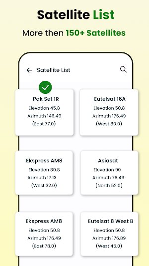Satellite Tracker Dish Network Screenshot 3