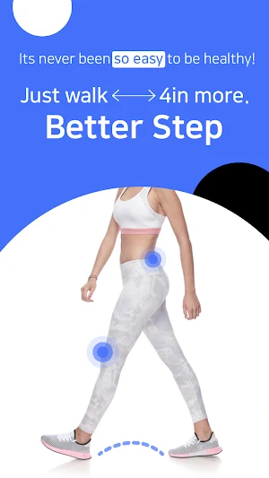 Better Step: Calorie Pedometer Screenshot 0