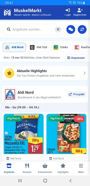 MuskelMarkt Screenshot 0