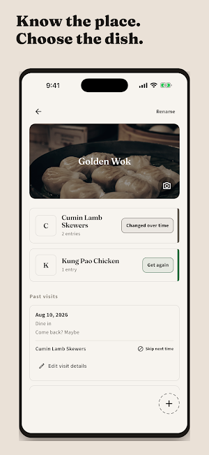 TasteTwice: Food Memory Screenshot 3