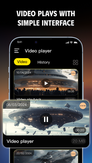Video Holic - Music Player Screenshot 1