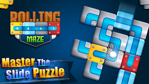 Rolling Ball Maze・Block Puzzle Screenshot 0