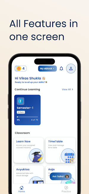 Rai University Learning App Screenshot 2