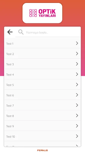 Optik Yayınları Video Çözüm Screenshot 1