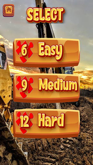 Excavator Beko Jigsaw Puzzle Screenshot 1