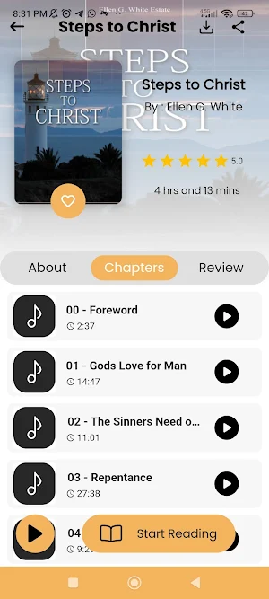 Steps to Christ - Ellen White Screenshot 2