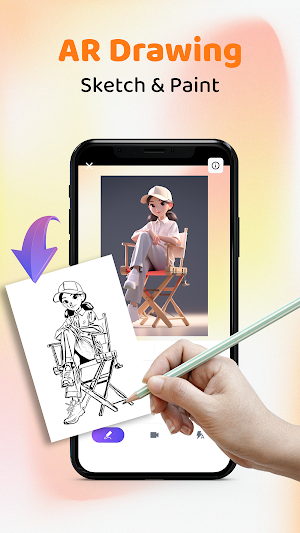 AR Drawing Sketch Paint Screenshot 0