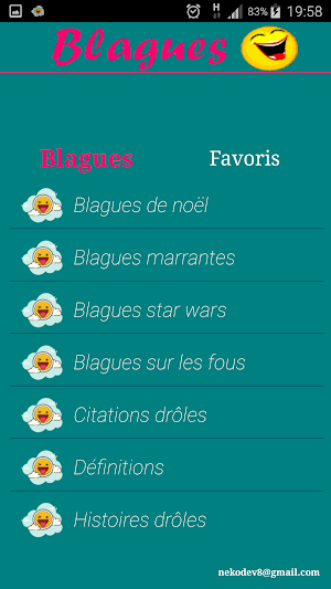 Les Meilleurs Blagues Screenshot 0
