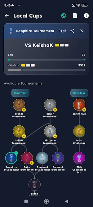BeStrider: Gamified Pedometer Screenshot 1