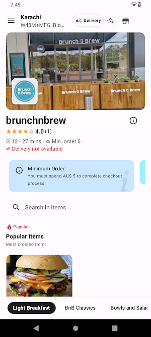 Brunch n Brew Screenshot 0
