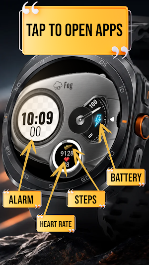 Titanium Watch Face A102 Screenshot 0
