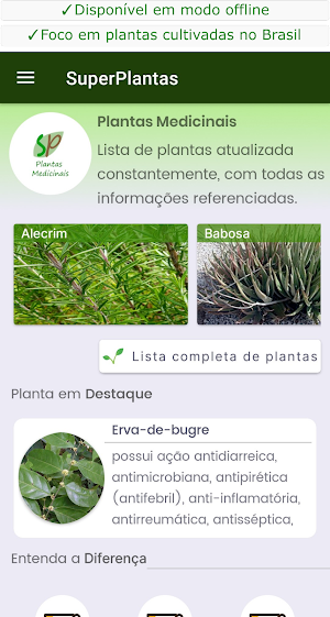 Super Plantas Medicinais Screenshot 0