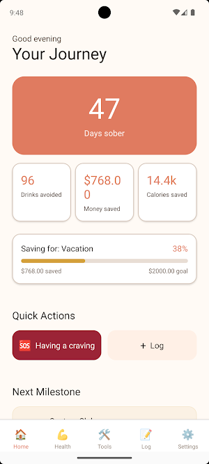 Alcohol Tracker - Drywell Screenshot 0