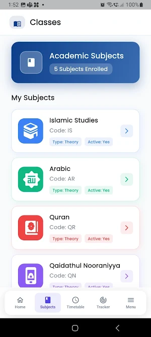 SOQ Tracker Screenshot 2