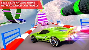 Light Car Stunts Games: Mega Ramp Stunt Car Games Screenshot 2
