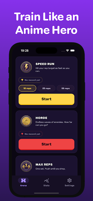 Fit Arena: Push Up Counter RPG Screenshot 3