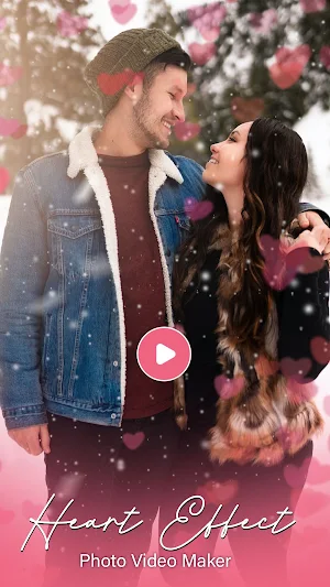 Heart Effect Photo Video Maker Screenshot 0
