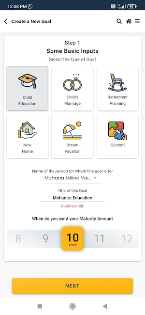 V-Financial Wealth Screenshot 2