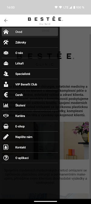 BESTÉE Clinic Screenshot 0