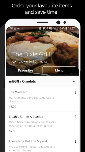 Dixie Grill Screenshot 3