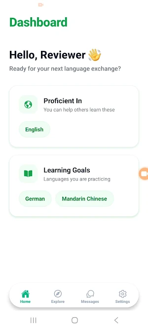 FairSpeak-Language Exchange Screenshot 0