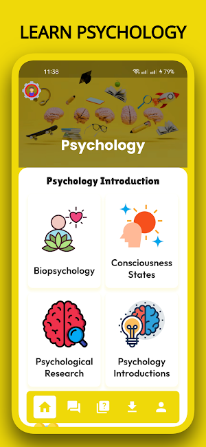 Learn Psychology: Psycho Facts Screenshot 0