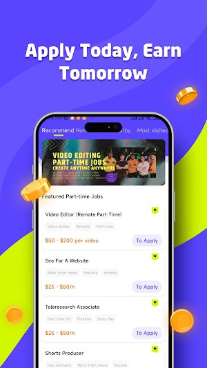 Job Here: Online Job Earn Screenshot 2
