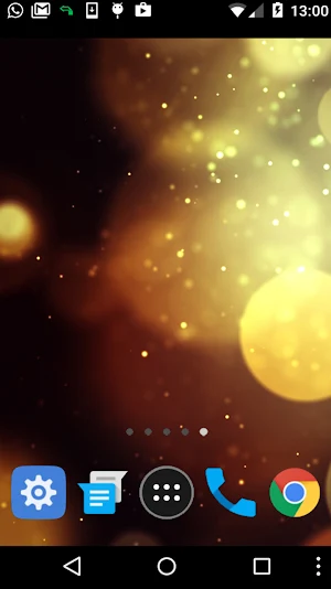 bokeh light live wallpaper Screenshot 1