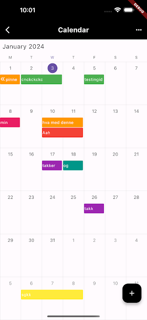 Booking Garderoben Screenshot 1
