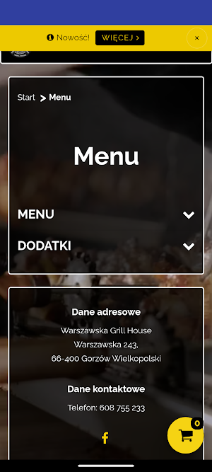 Warszawska Grill House Screenshot 0