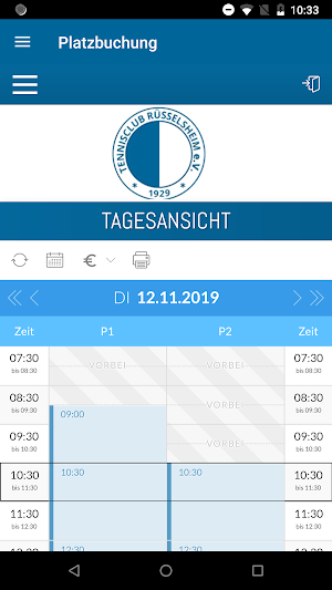 TC Rüsselsheim Screenshot 2