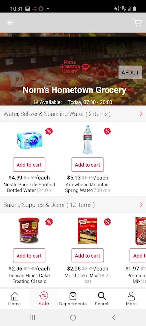 Norm's Hometown Grocery Screenshot 1