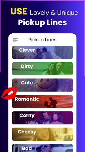 Pickup Lines – Flirt Messages Screenshot 1