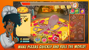 Pizza Mania: Cheese Moon Chase Screenshot 0