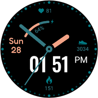 Sport Pulse Watch Face