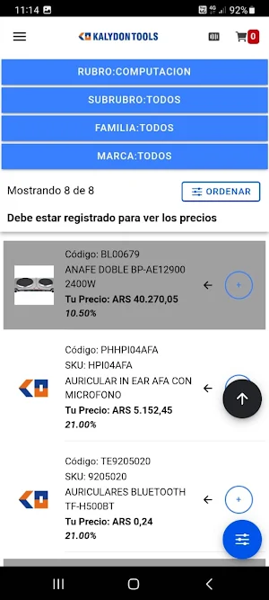 Kalydon Herramientas Screenshot 1